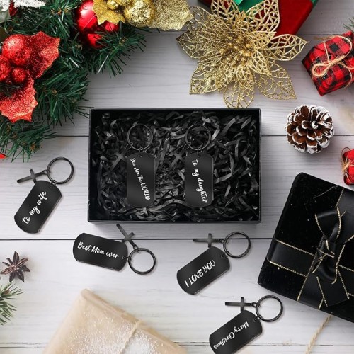 Metal Keychain Stainless Steel 001